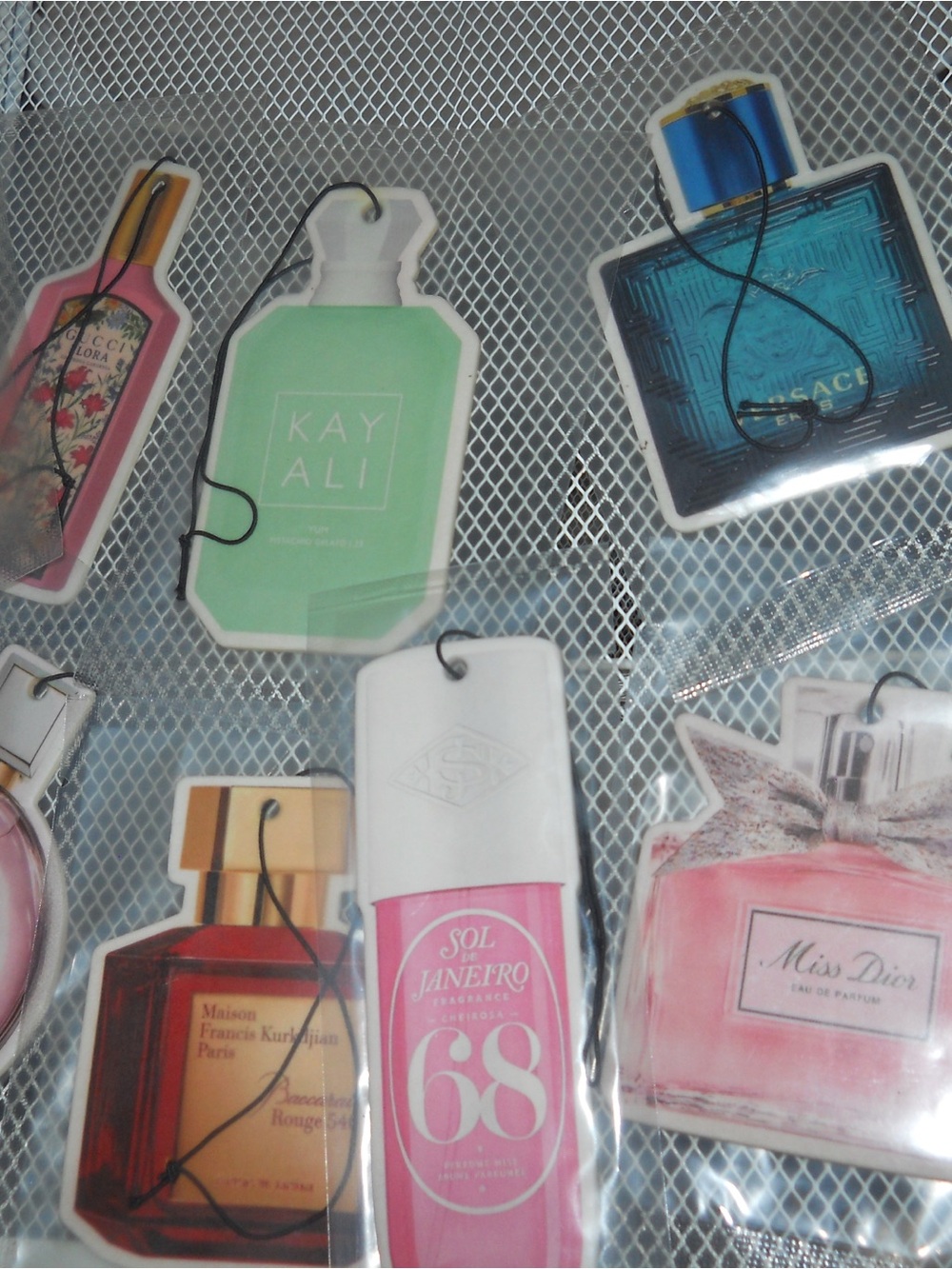 Designer Perfume Bottle Car Air Fresheners